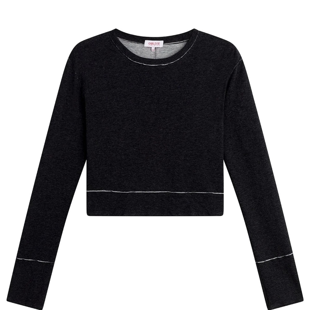 NWOT Goldie Serena Black Long Sleeve Top